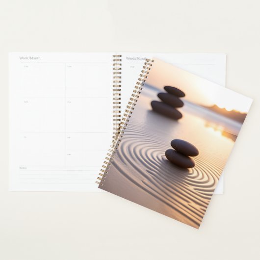 Minimale Zen-tuin Planner (Display)