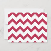 Minimale Zigzag Stylish Trendy Modern Note Kaart Notitiekaartje (Achterkant)