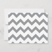 Minimale Zigzag Stylish Trendy Modern Note Kaart Notitiekaartje (Achterkant)