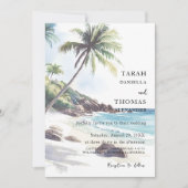 Minimale zomervakantiebestemming kaart (Voorkant)