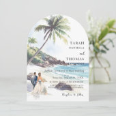 Minimale zomervakantiebestemming kaart (Staand voorkant)