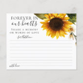 Minimale zonnebloemen Deel een Memory Attendance C (Voorkant)