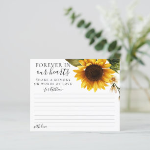 Minimale zonnebloemen Deel een Memory Attendance C