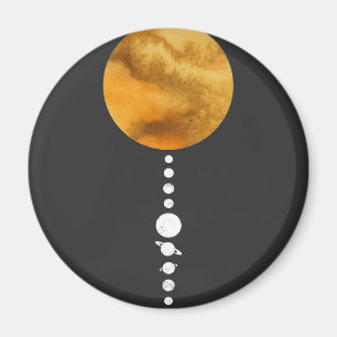 Minimale zonnesysteem magneet