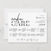 Minimale zorginstructies - Hartelijk dank voor uw Bedankkaart (Voorkant)