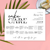 Minimale zorginstructies - Hartelijk dank voor uw Bedankkaart