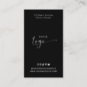 Minimale zoutoplossing: Eyelash Lift & Tint After  Visitekaartje (Achterkant)