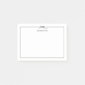 Minimale zwarte boog Aangepast na IT-notities Post-it® Notes (Voorkant)