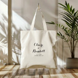 Minimale zwarte en witte bruidsmaidachtige Canvas  Tote Bag<br><div class="desc">Deze minimalistische zwarte en witte bruidsbruidachtige canvas tas is het perfecte huwelijkscadeau voor het cadeau van je bruidsmeisjes en een dienstmeisje voor een ritueel. Het eenvoudige en elegante ontwerp kenmerkt klassieke en fancy manuscripttypografie in zwart-wit.</div>