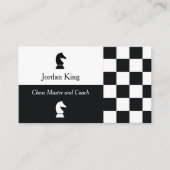 Minimale zwarte en witte gebarsten kaas visitekaartje (Voorkant)