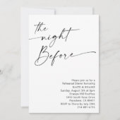 Minimale zwarte en witte repetitie kaart (Voorkant)