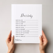 Minimale zwarte en witte wensen voor Baby