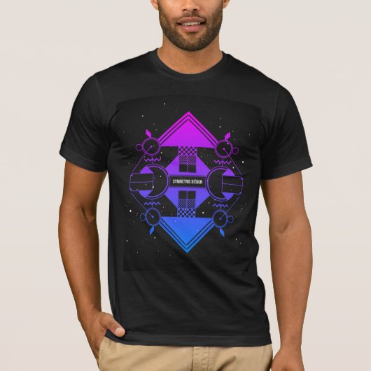 Minimale Zwarte “Little Design” T-Shirt – Schoon & (Voorkant)