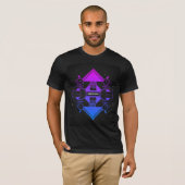 Minimale Zwarte “Little Design” T-Shirt – Schoon & (Voorkant volledig)