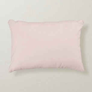Minimale zwarte roze vaste, elegante chic accent kussen