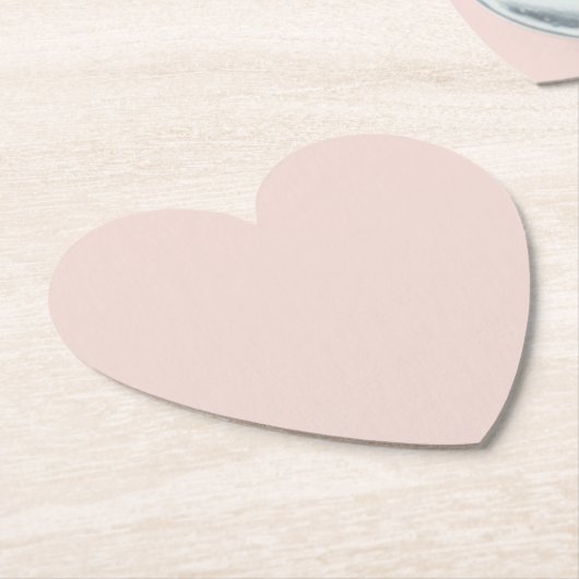 Minimale zwarte roze vaste, elegante chic kartonnen onderzetters (Gekanteld)