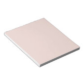 Minimale zwarte roze vaste, elegante chic notitieblok (Schuin)