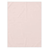 Minimale zwarte roze vaste, elegante chic tafelkleed (Voorkant)