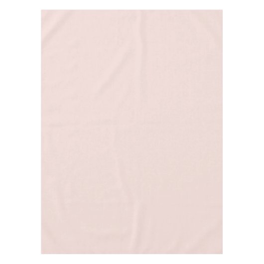 Minimale zwarte roze vaste, elegante chic tafelkleed (Voorkant)