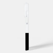 Minimale zwarte witte Lijst Iphone-draagtas van he Case-Mate iPhone Case (Achterkant / Links)