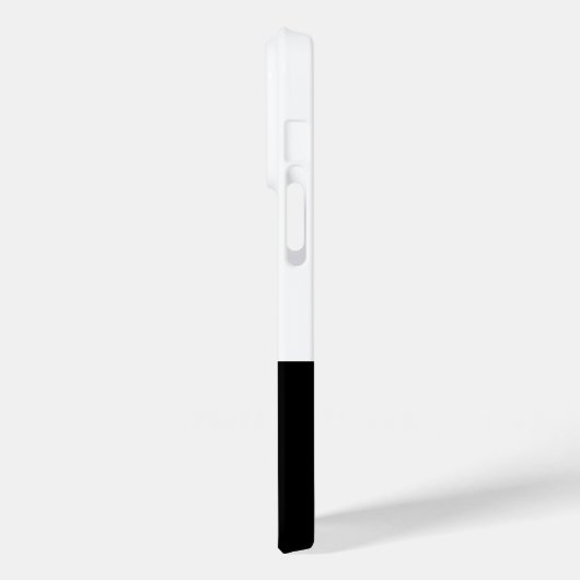 Minimale zwarte witte Lijst Iphone-draagtas van he Case-Mate iPhone Case (Achterkant / Links)