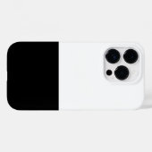 Minimale zwarte witte Lijst Iphone-draagtas van he Case-Mate iPhone Case (Achterkant (horizontaal))