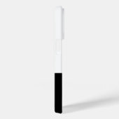 Minimale zwarte witte Lijst Iphone-draagtas van he Case-Mate iPhone Case (Achterkant / Rechts)