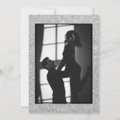 Minimale zwarte & zilver, eindelijk een partij kaart (Achterkant)