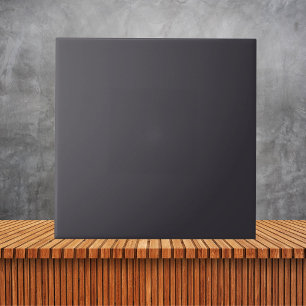 Minimale zwarte zwaan in vaste kleur tegeltje