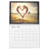Minimalis Black en White Artsy Multi Photo Kalender (Feb 2026)