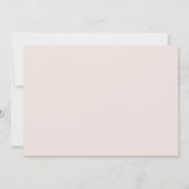 Minimalisalist Bereavement Funeral Bedankkaart (Achterkant)