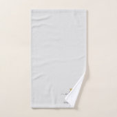 Minimalisatieminimalisator Gold Grey Bad Handdoek (Handdoek)