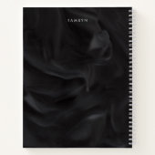 Minimalisatieschbook voor speciaal zwart Hoesje Notitieboek (Achterkant)