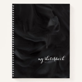 Minimalisatieschbook voor speciaal zwart Hoesje Notitieboek