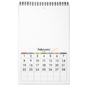 Minimalisatieschema, JAAR/GROOTTE/KLEUR/ONTWERP Kalender (Feb 2026)
