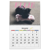 Minimalisatieschema, JAAR/GROOTTE/KLEUR/ONTWERP Kalender (Jan 2027)