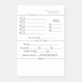 Minimalisator 5 en 1 van de Levensmiddelentracerer Post-it® Notes (Voorkant)