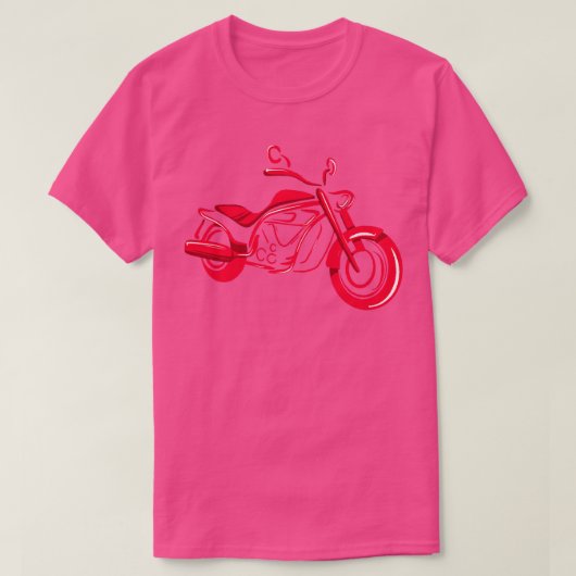 Minimalisator motorfiets t-shirt (Design voorkant)