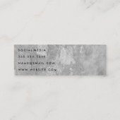 Minimalisator runner mini visitekaartje (Achterkant)