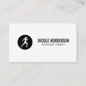 Minimalisator runner visitekaartje (Voorkant)