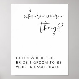 Minimalisator van ADELLA waar zij hebben getekend Poster