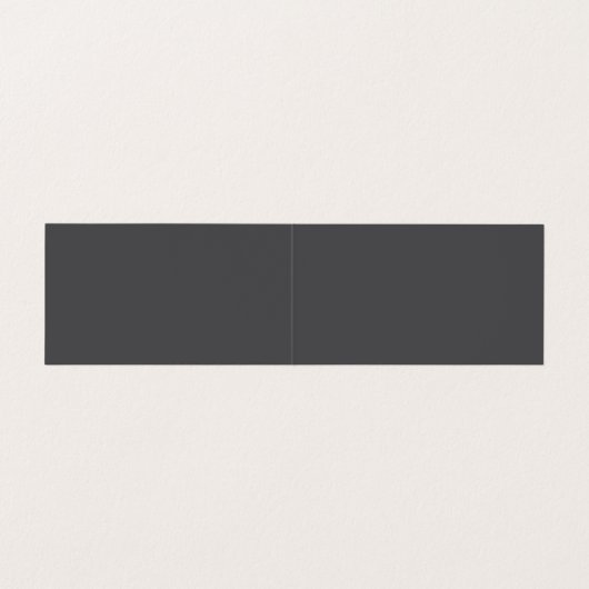 Minimalisator van de platte Elegant grijs hout Visitekaartje (Binnenkant ongevouwen)