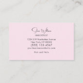 Minimalisator van de Salon Tools van de Stijllijst Visitekaartje (Achterkant)