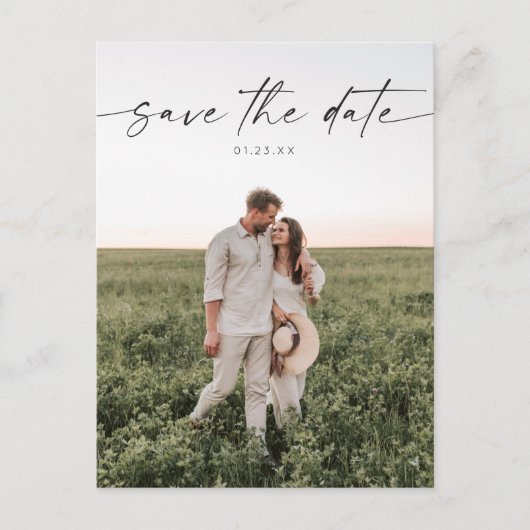 Minimalisator van het manuscript sparen het Briefk Briefkaart (Voorkant)