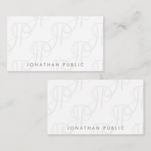 Minimalisator voor eenvoudige Sjabloon voor gecall (Voorkant / Achterkant)