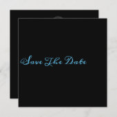 Minimalisator voor grafische opslag Datum Save The Date (Voorkant / Achterkant)