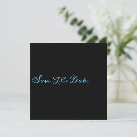 Minimalisator voor grafische opslag Datum Save The Date (Staand voorkant)
