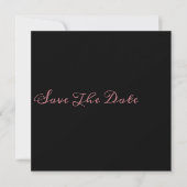 Minimalisator voor grafische opslag Datum Save The Date (Voorkant)