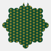 Minimalisator voor liefste huwelijken ornament kaart (Achterkant)