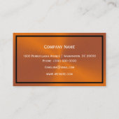 Minimalisator voor monoboogvlinder visitekaartje (Achterkant)